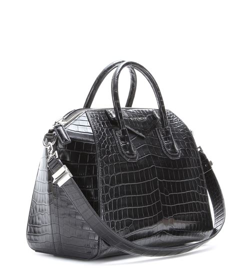 givenchy antigona shopper tote large|Givenchy crocodile antigona.